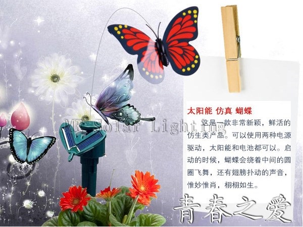 蝴蝶玩具仿真会飞电动太阳能猫遥控宝宝假道具生日翅膀六一旋转飞在类目 家居饰品, 创意饰品, 太阳能娃娃中 - 来自Buy2taobao.com提供专业的淘宝代购服务