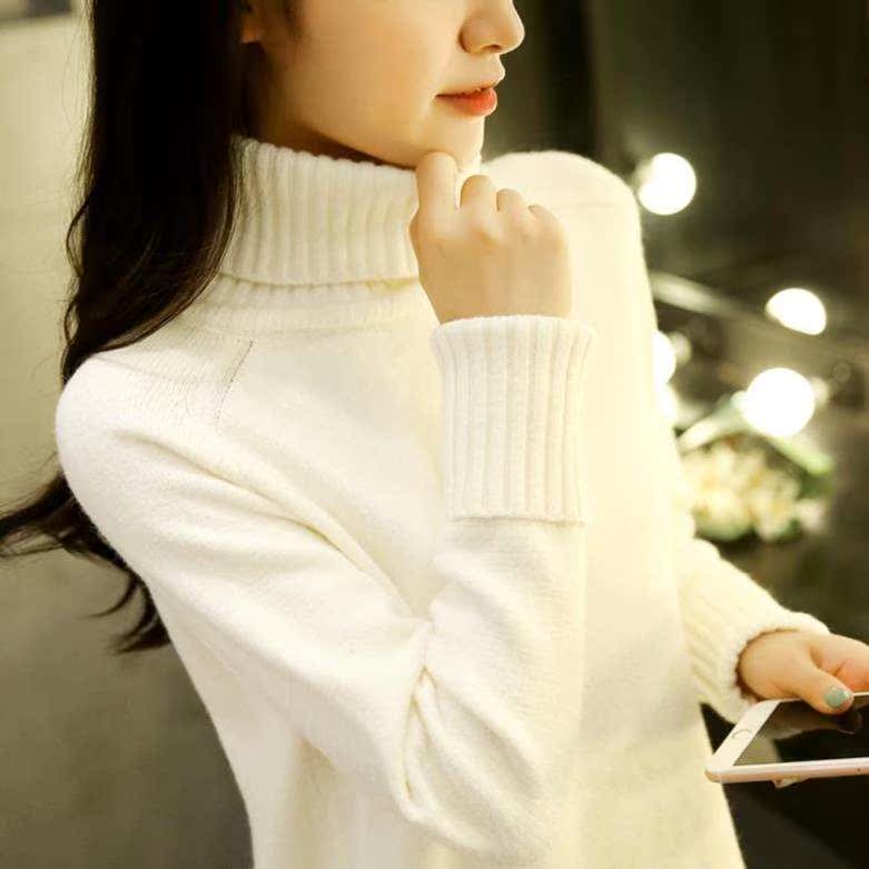学生毛衣女2018新款针织衫甜美圆领翻领早秋卫衣内穿女性韩版休闲在类目 女装/女士精品, 毛衣中 - 来自Buy2taobao.com提供专业的淘宝代购服务