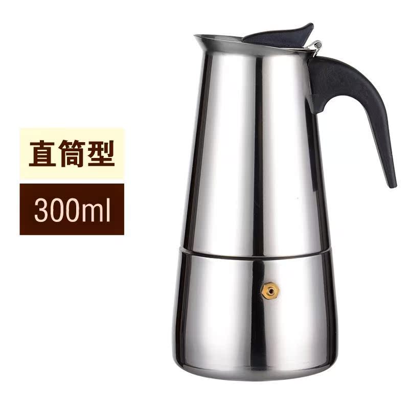 Italian Moka Coffee pot Stainless steel household Italy Mocha coffee Appliancesin the Tableware , Coffee , Coffee pot category - from Buy2taobao.com to provide professional Taobao agent buy service
