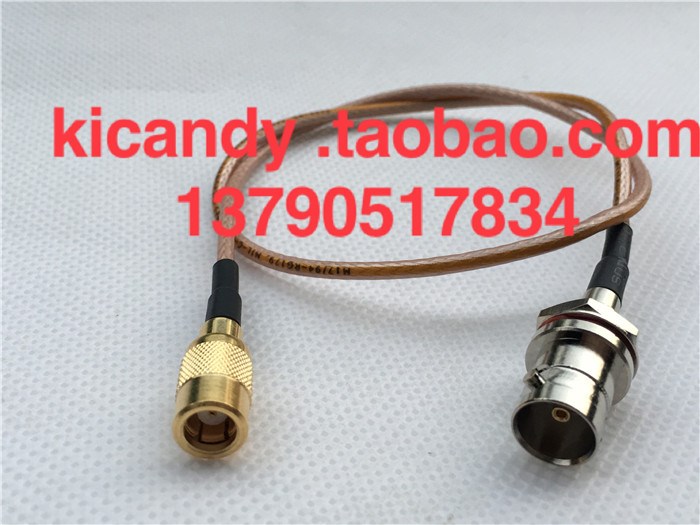 75欧姆BNC/SMB-KKY进口RG179信号线BNC小六角转SMB母头两兆信号线|msdalam kategori Peralatan Audio-visual, aksesori audio dan video elektronik, Wire - dari Buy2taobao.com untuk memberikan perkhidmatan ejen Taobao profesional membeli