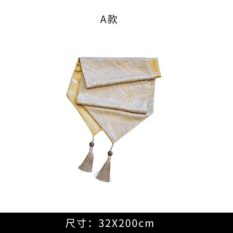 餐桌桌旗新古典欧式简约轻奢样板间床旗布艺新中式桌布|msdalam kategori rumah Fabrik, alas meja, pelari meja - dari Buy2taobao.com untuk memberikan perkhidmatan ejen Taobao profesional membeli