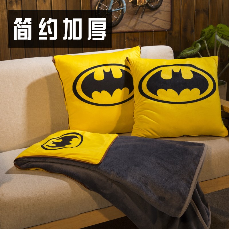 winter thickening keep warm Coral Automotive Air Conditioning Pillows quilt Dual use Office Flannel Cushion Blanket childin the Home Fabric , Pillow/Pillow category - from Buy2taobao.com to provide professional Taobao agent buy service