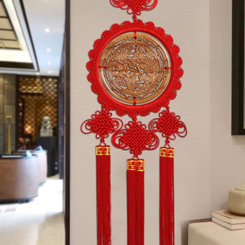 Mahogany Chinese knot Pendant New home a living room Large Blessing Entrance Knot decorate manual Lucky Safetyin the Arts and crafts , Folk arts and crafts Features , Chinese knot category - from Buy2taobao.com to provide professional Taobao agent buy service