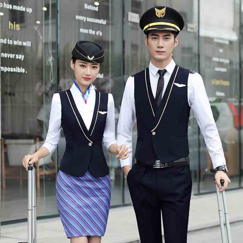 南航空姐制服职业套装男女高铁铁路空少乘务员工作服酒店前台工装|msdalam kategori Butik wanita / wanita, menetapkan/pakaian seragam pelajar/seragam kerja, skirt kerjaya guaman - dari Buy2taobao.com untuk memberikan perkhidmatan ejen Taobao profesional membeli