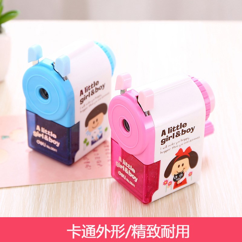 得力卷笔刀削笔机削笔器手摇学生可爱创意日韩国送礼文具用品包邮|ruв категории электронный словарь/электрический бумажных книг/канцелярские принадлежности, повседневной школьных принадлежностей, точило/точило - от Buy2taobao.com для оказания профессиональной услуги покупки агента Taobao