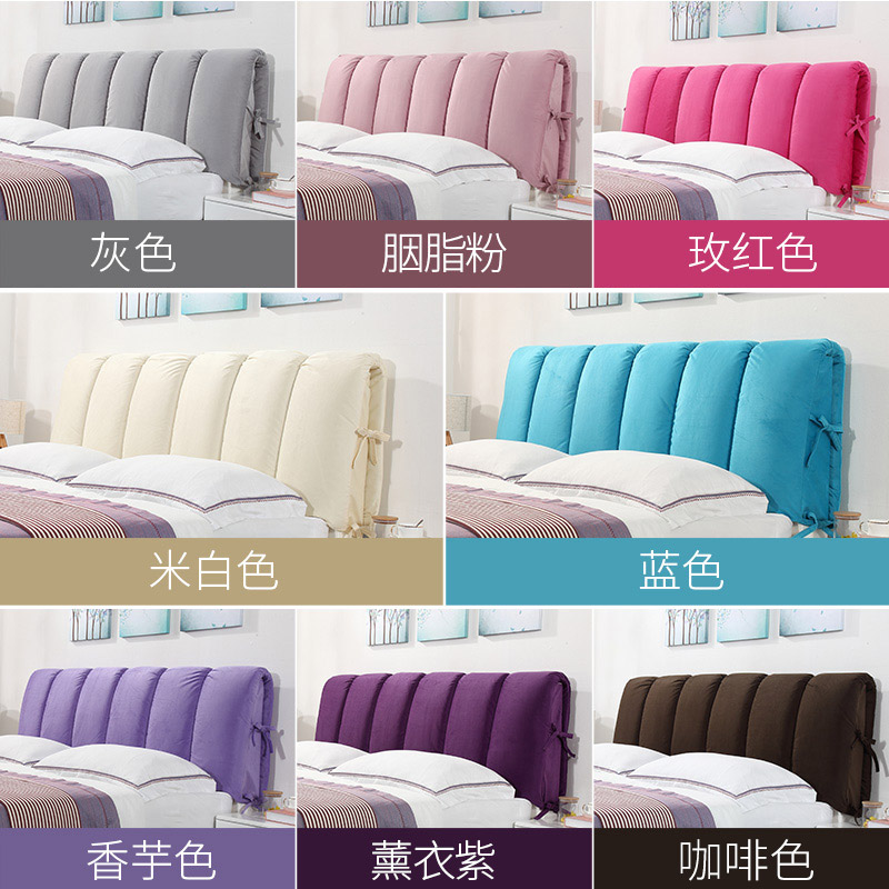 European style Fabric art Soft roll Bedside Socket smart cover Arc dustproof backrest All inclusive Bed sets solid wood Anti collisionin the Decoration main material , Walls Soft Pack/Bed sets/Craft software package , Bed sets category - from Buy2taobao.com to provide professional Taobao agent buy service
