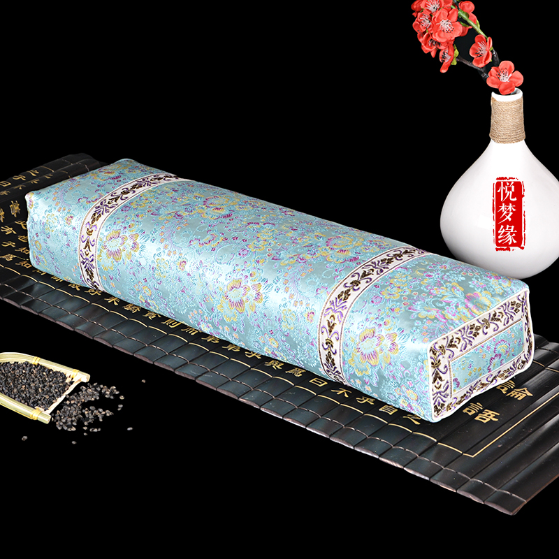 悦梦缘老式绣花丝绸枕头黑苦荞壳方形硬枕头宫廷枕头硬枕芯长方形|msdalam kategori seperai dan bantal, bantal/bantal/bantal/bantal serviks - dari Buy2taobao.com untuk memberikan perkhidmatan ejen Taobao profesional membeli