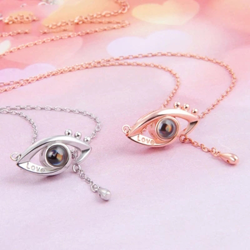Angel Tears S925 clavicle Necklace Pendant classic Hundred Language Eyes Only youin the Accessories/Fashion Jewelry, Necklace category - from Buy2taobao.com to provide professional Taobao agent buy service