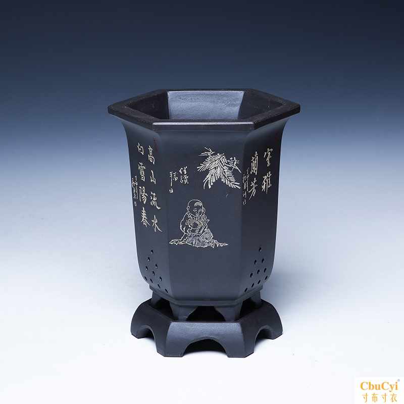Yixing Boutique Yixing pots Chlorophytum Botany Scindapsus Succulent Large Flower pot ceramics orchid Flower potin the Flower delivery/Flowers simulation/Plants gardening , Vase/Flower/Flowerpot/Flower (New) , Flowerpot category - from Buy2taobao.com to provide professional Taobao agent buy service