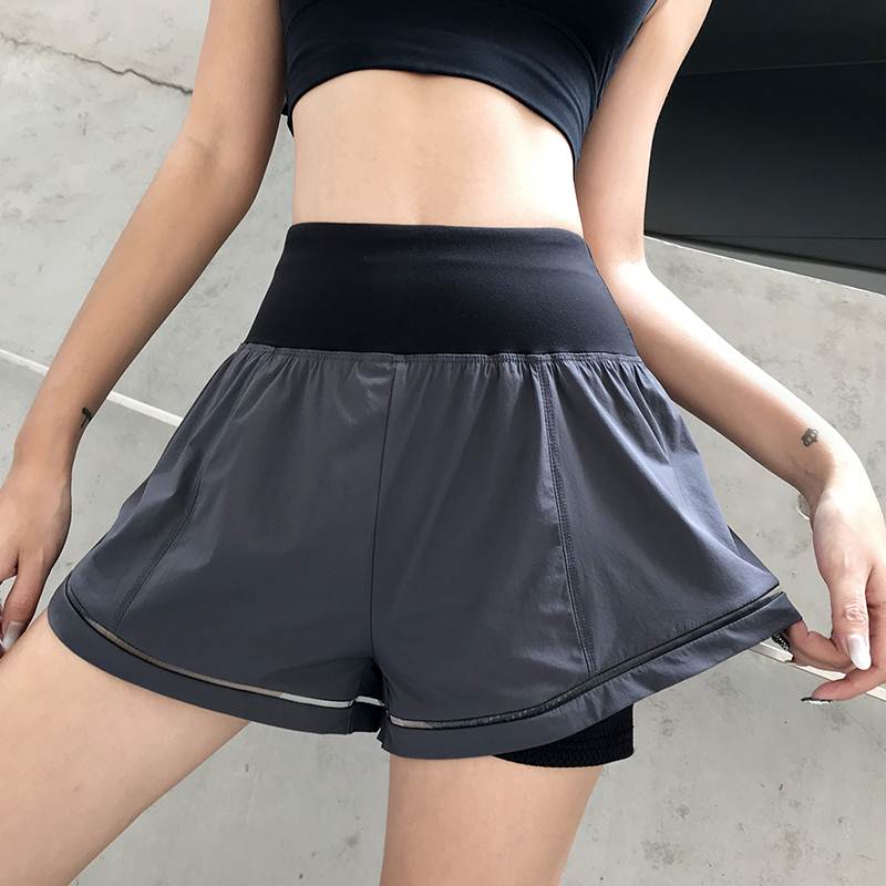 高腰速干运动短裤女外穿健身房跑步训练裤吸汗透气防走光瑜伽裤夏在类目 运动服/休闲服装, 运动裤, 运动中长裤/短裤中 - 来自Buy2taobao.com提供专业的淘宝代购服务
