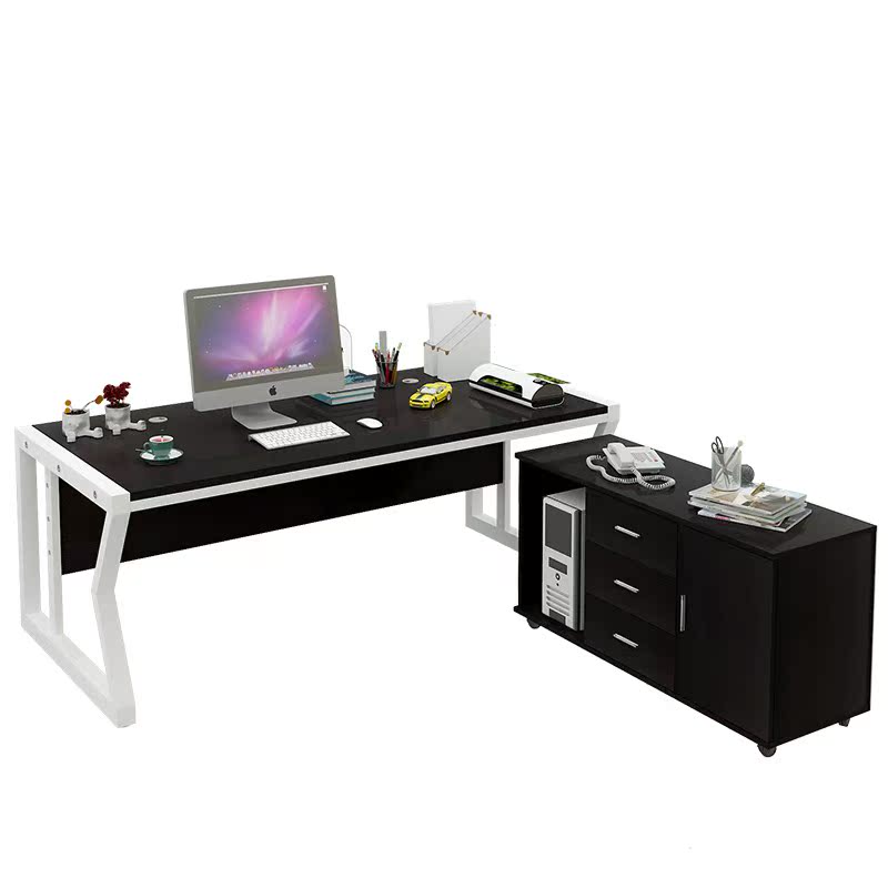 Office Boss Desks and chairs combination Single Corner Executive desk Modern simplicity atmosphere Boss table President of the tablein the Business/Office Furniture , Office Furniture , Desk , Desk/Executive Desk category - from Buy2taobao.com to provide professional Taobao agent buy service
