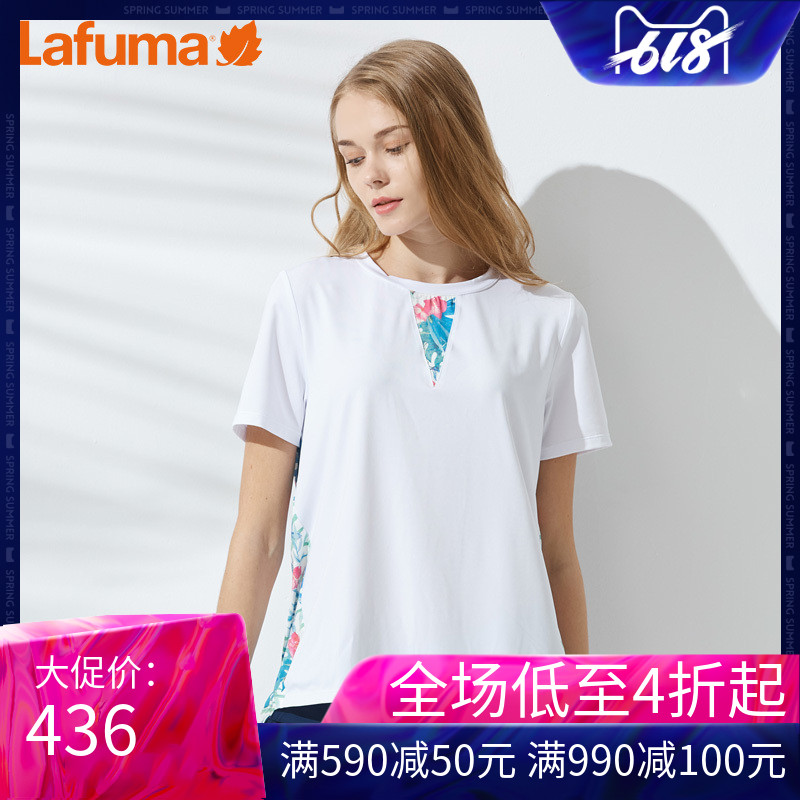LAFUMA乐飞叶户外夏季百搭韩版印花圆领快干t恤女短袖潮LFTS9BS37在类目 户外/登山/野营/旅行用品, 户外服装, 速干衣裤, 速干T恤中 - 来自Buy2taobao.com提供专业的淘宝代购服务