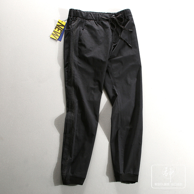 FCDNK016大福利！人手一条！男士潮流修身百搭小脚工装裤 休闲裤