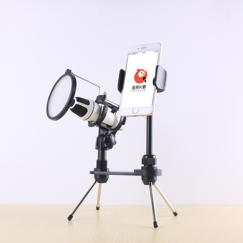 mobile phone go to karaoke live broadcast desktop microphone Bracket Network folder anchor Sound recording video Microphone Lazy man Bracketin the Audio appliances , Video Appliance Parts , Microphone/Microphone Accessories , Stand category - from Buy2taobao.com to provide professional Taobao agent buy service