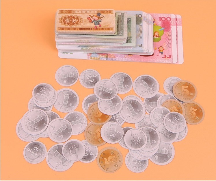 2019元角分備用模擬假錢幣兒童學生用全套認識假鈔290張數錢遊戲在類目 玩具/童車/益智/積木/模型, 早教/智能玩具, 其它早教玩具類中 - 來自Buy2taobao.com提供專業的淘寶代購服務