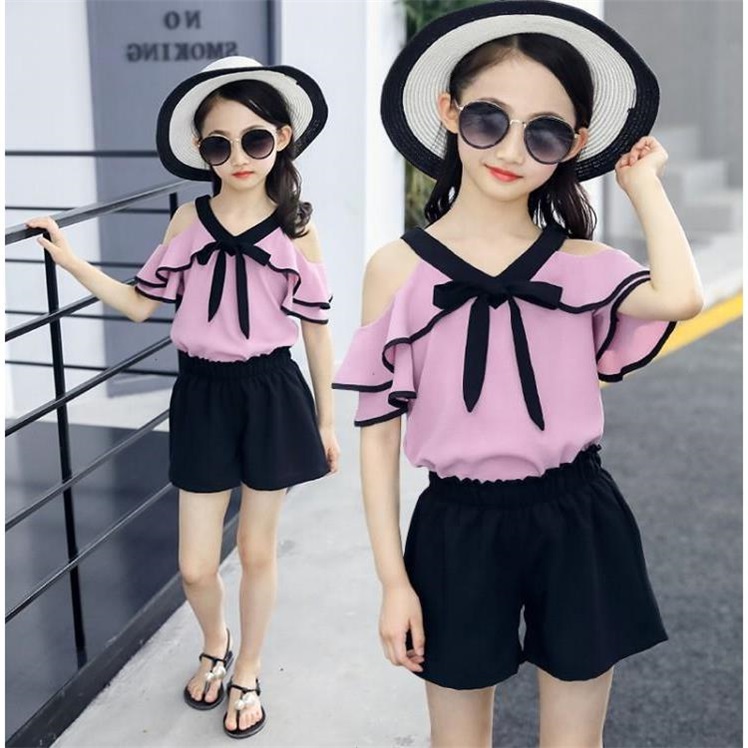 女童夏季套装2019新款韩版夏装儿童装洋气时髦两件套在类目 运动服/休闲服装, 运动裙, 运动连衣裙中 - 来自Buy2taobao.com提供专业的淘宝代购服务
