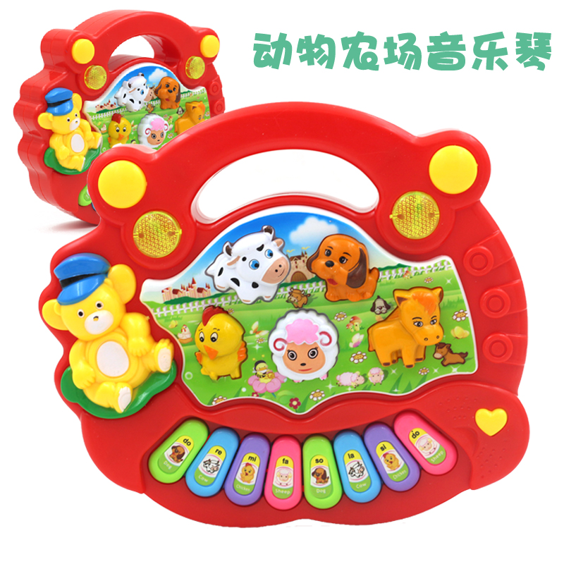 animal Farm Piano music baby initiation Early education children Toys boy Electronic organ girl Puzzle Piano musicin the Toy/Childs/Puzzle/Building block/Model , Musical toy/Children's Musical Instruments , Keyboard toys/Flower children category - from Buy2taobao.com to provide professional Taobao agent buy service