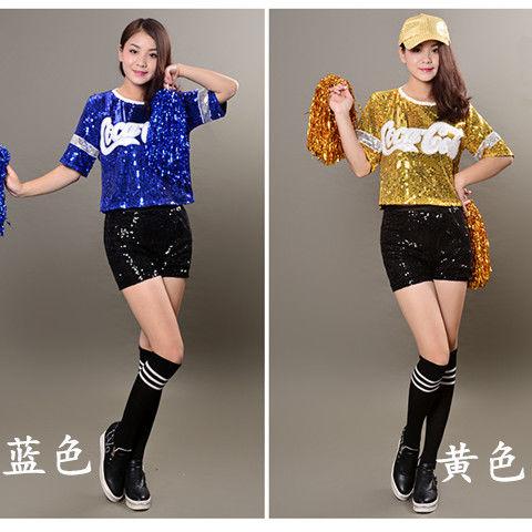 新款2019ds演出服女成人爵士舞服装现代舞蹈服嘻哈亮片啦啦队服装|ruв категории Женская одежда, костюм/национальная одежда/театр костюм, национальная одежда/этап погрузки - от Buy2taobao.com для оказания профессиональной услуги покупки агента Taobao