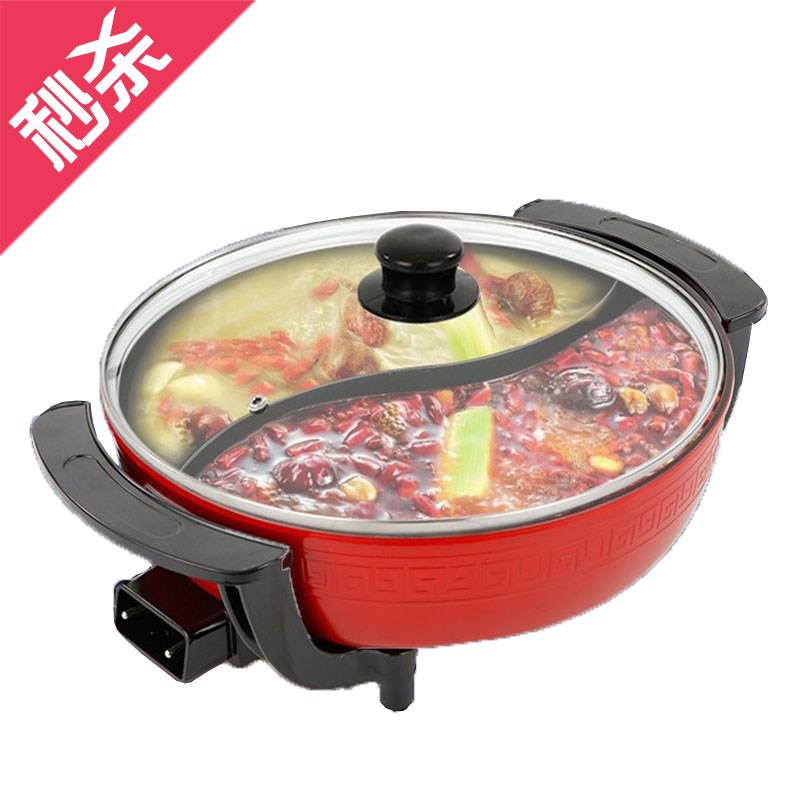 two-flavor hot pot Fondue pots Plug in multi-function one capacity household Hot Pot 2-4-6-8 Peoplein the Kitchen/Cooking utensils , Cooking utensils , Cookware/Pot/Kettle , Chafing dish category - from Buy2taobao.com to provide professional Taobao agent buy service