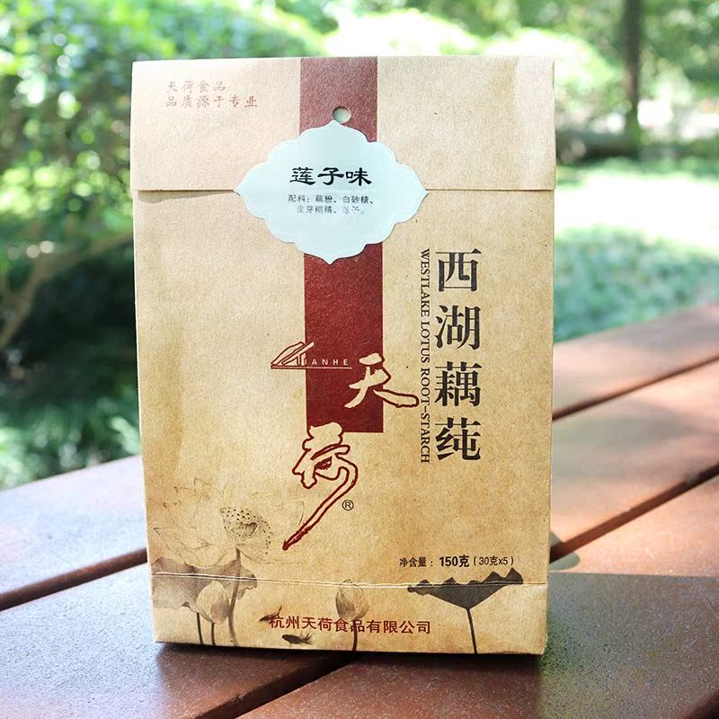 150g藕莼蓮子西湖藕粉杭州特産純沖飲營養代早餐食品蓮藕粉羹。在類目 咖啡/麥片/衝飲, 藕粉/麥片/衝飲品, 藕粉中 - 來自Buy2taobao.com提供專業的淘寶代購服務
