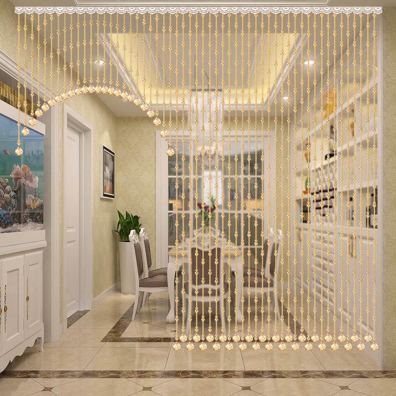 crystal bead curtains toilet door curtain a living room TOILET Curtain gourd Partition curtain bedroom Beads Punch holesin the Home Fabric , Curtains and curtain accessories , Curtain/Curtain category - from Buy2taobao.com to provide professional Taobao agent buy service