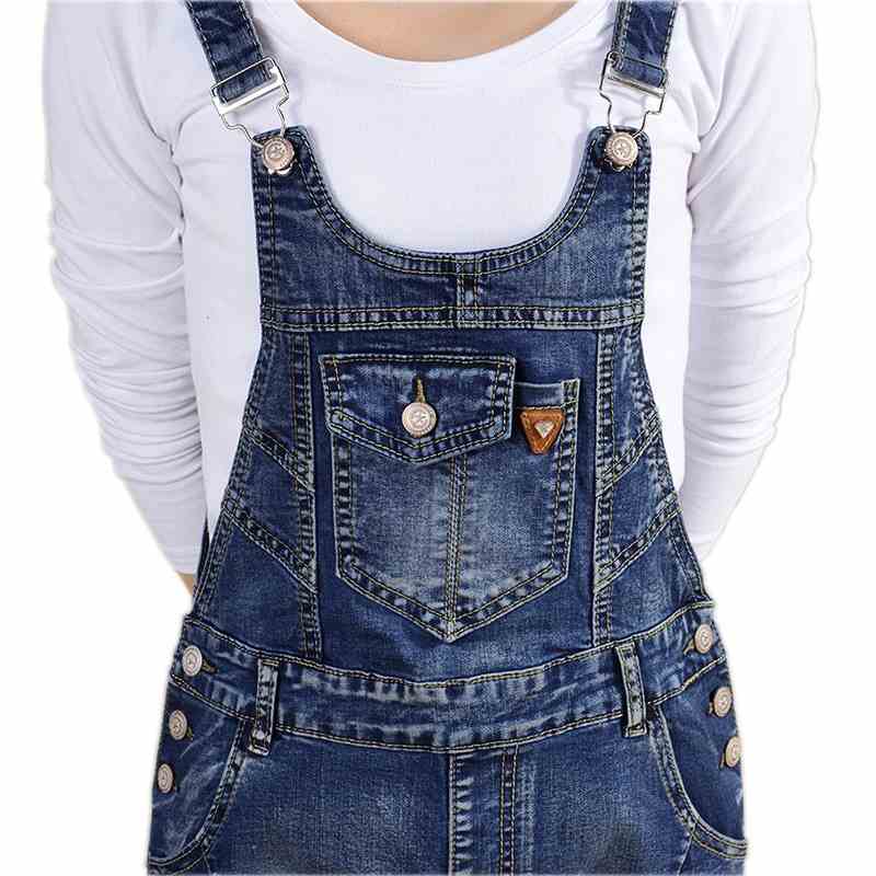 2019 spring and autumn Retro new pattern Paige By age Two piece set Conjoined camisole trousers girl student cowboy rompersin the Women's clothing/Boutique , Jeans category - from Buy2taobao.com to provide professional Taobao agent buy service