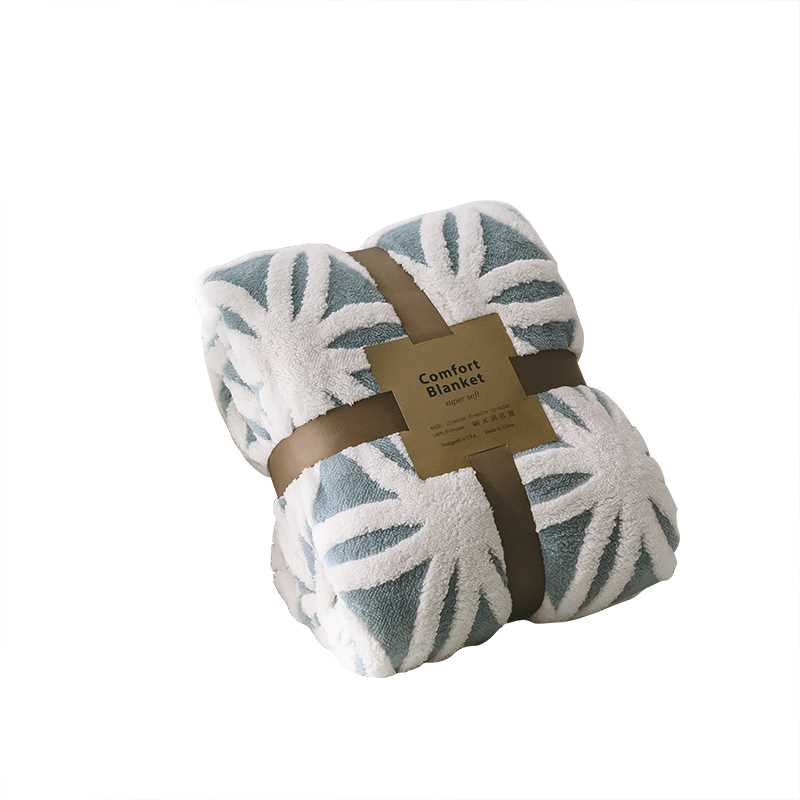 the republic of korea sofa Blanket Coral Japan Imported European style thickening Sherpa Jacquard weave Blanket Officein the Bedclothes , Leisure blanket/Woolen blanket/Carpet category - from Buy2taobao.com to provide professional Taobao agent buy service