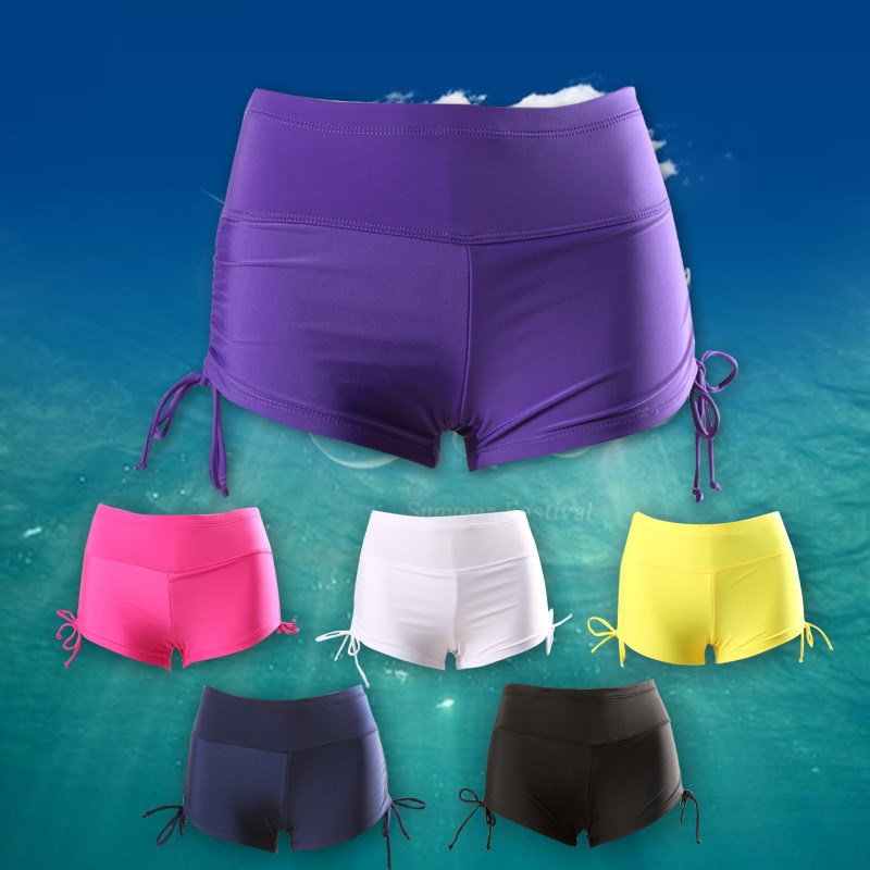 swimming trunks Emptied Boxer swim trunks girl student Swimsuit swimming trunks Female models Swimming shorts conservative Corners hot spring swimming trunksin the Sports/Yoga/Fitness/Fans supplies , Swim , Beach pants category - from Buy2taobao.com to provide professional Taobao agent buy service