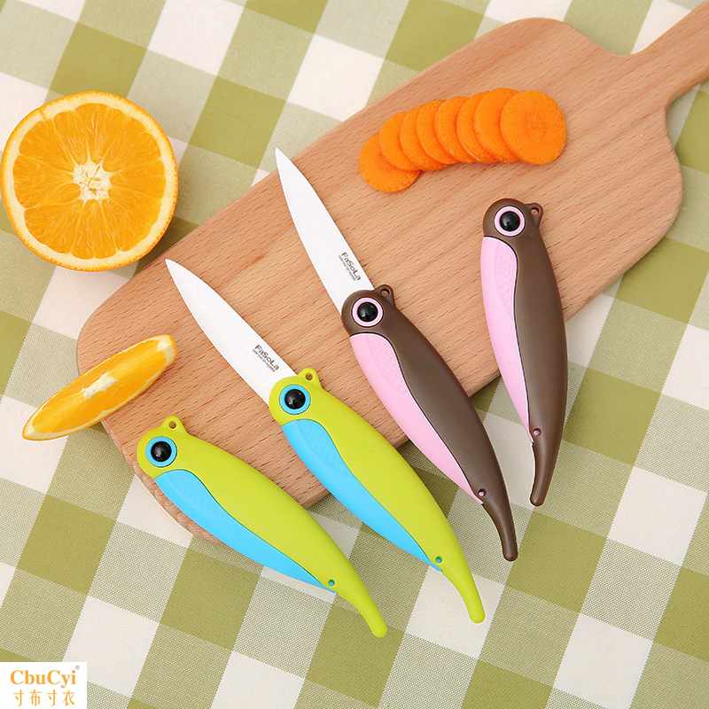 Japan originality Birds fold Ceramic knife outdoors Portable Fruit knife Fruits and knife Peel knife household Paringin the Kitchen/Cooking utensils , Cooking utensils , Tool , Fruit and vegetable grater/Fruits and knife category - from Buy2taobao.com to provide professional Taobao agent buy service