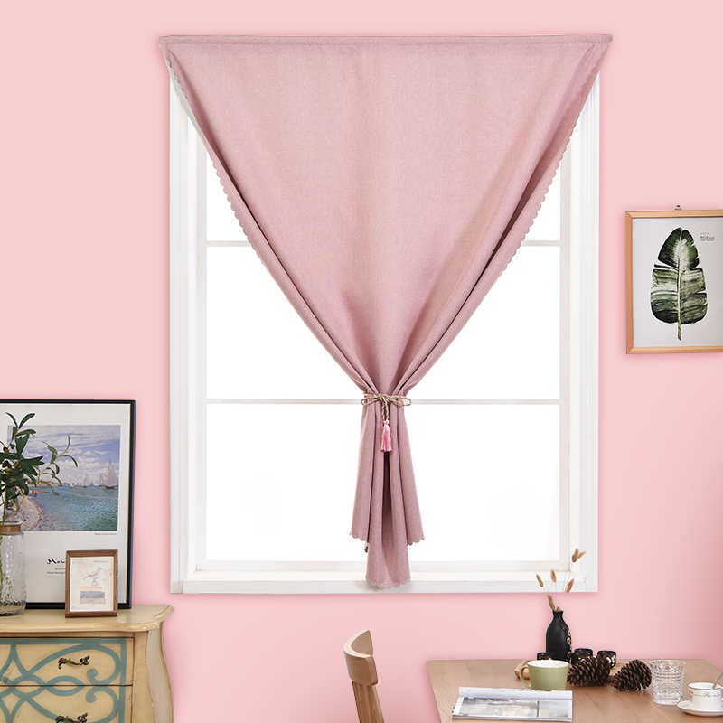 Leprosy Free punch install Makeup curtain finished product Modern simplicity Rental bedroom simple and easy Magic Stickin the Home Fabric , Curtains and curtain accessories , Custom curtains category - from Buy2taobao.com to provide professional Taobao agent buy service