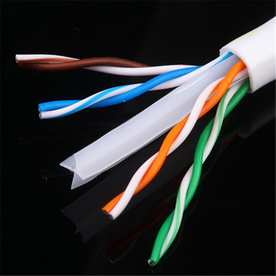 室外超五类家用无氧铜网线8芯100m300米整箱监控双绞网络线户外