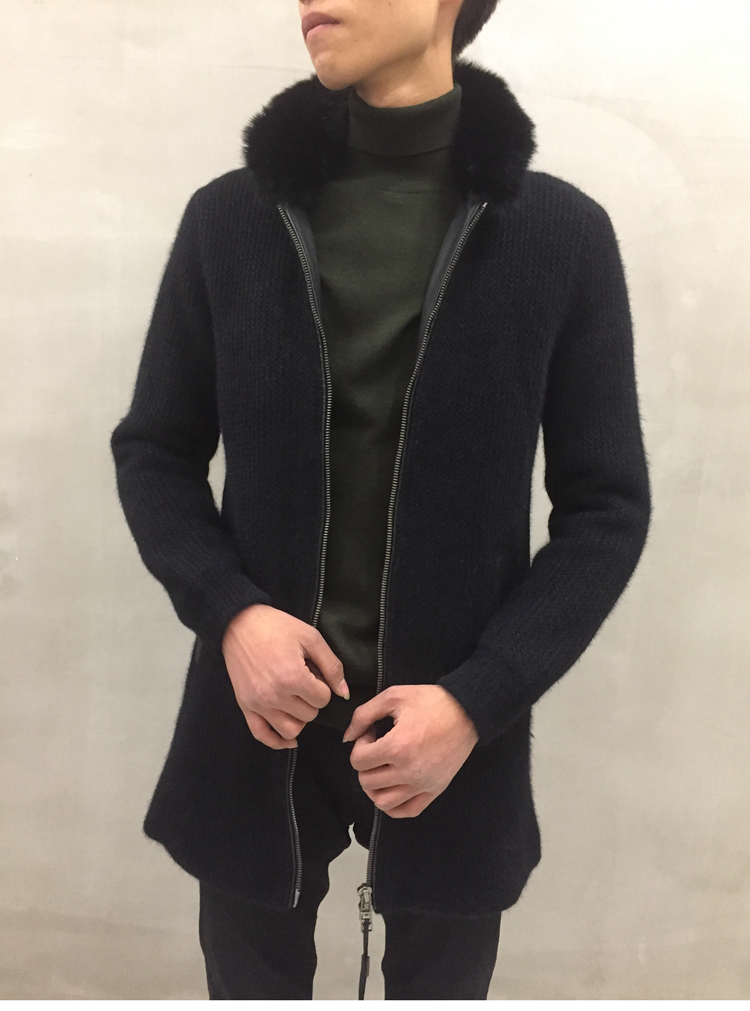 2019 Mid length version man Cardigan sweater men's wear Sweater Rabbit's hair knitting coat Male thickeningin the Men's clothing, Knitwear/Sweaters category - from Buy2taobao.com to provide professional Taobao agent buy service
