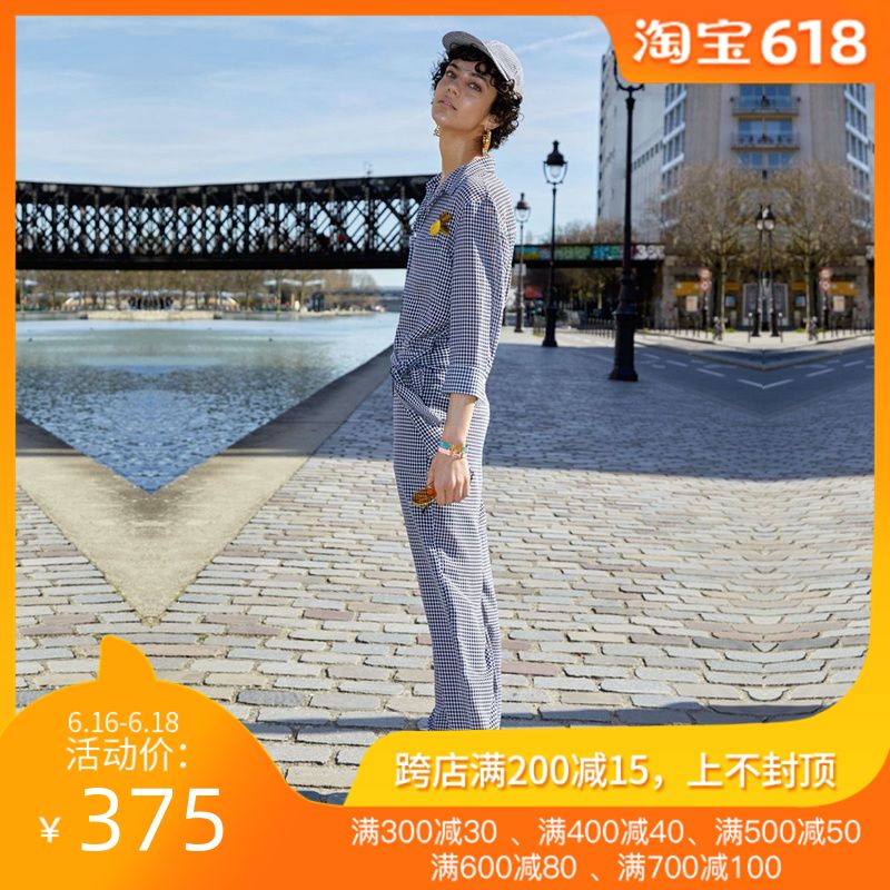 【狂欢价375元】ochirly欧时力格子腰带连体裤1GY2062090|msdalam kategori Butik wanita / wanita, seluar, seluar santai - dari Buy2taobao.com untuk memberikan perkhidmatan ejen Taobao profesional membeli