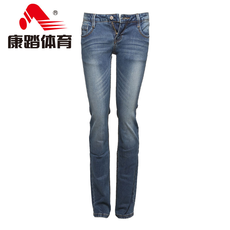 Hong riding spring and autumn Ladies Jeans brand Official Direct leisure time fashion trousers Light colour Feet Panties Show thinin the Sportswear/Casual Clothing , Sports pants , Sports Jeans category - from Buy2taobao.com to provide professional Taobao agent buy service