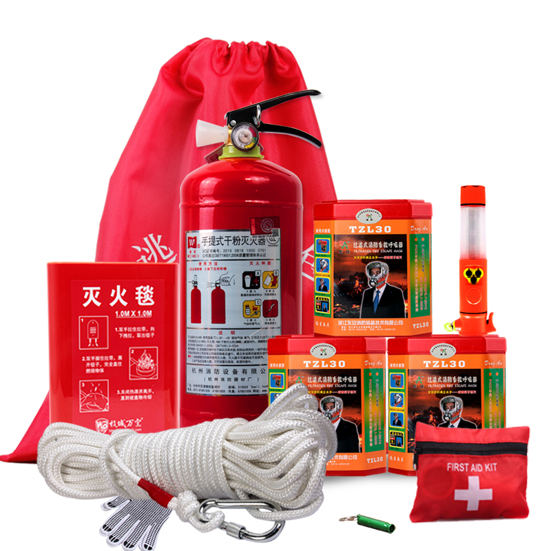 杭州消防四件套消防器材灭火器3公斤手电面具口哨消防器材套装在类目 五金/工具, 施工保护, 消防防护产品, 灭火器中 - 来自Buy2taobao.com提供专业的淘宝代购服务