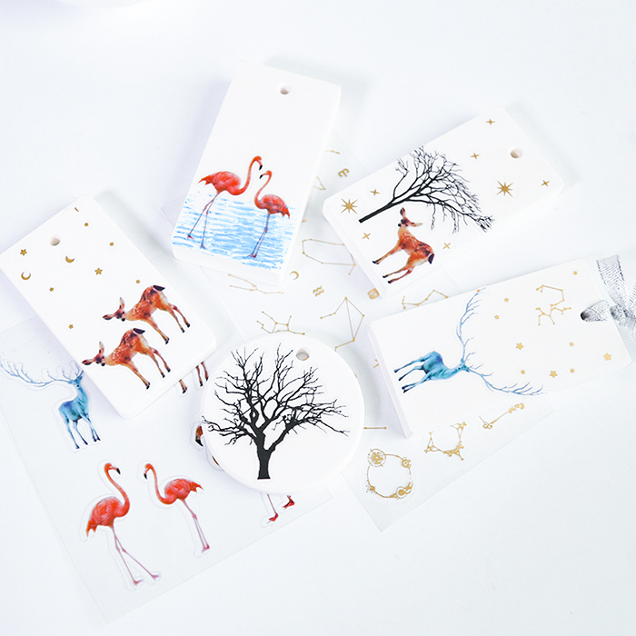 蔓玥 DIY香薰石膏贴纸 香薰蜡烛杯贴透明不干胶贴纸卡通贴纸|ruв категории Домашний быт, наклейки, Другие наклейки - от Buy2taobao.com для оказания профессиональной услуги покупки агента Taobao