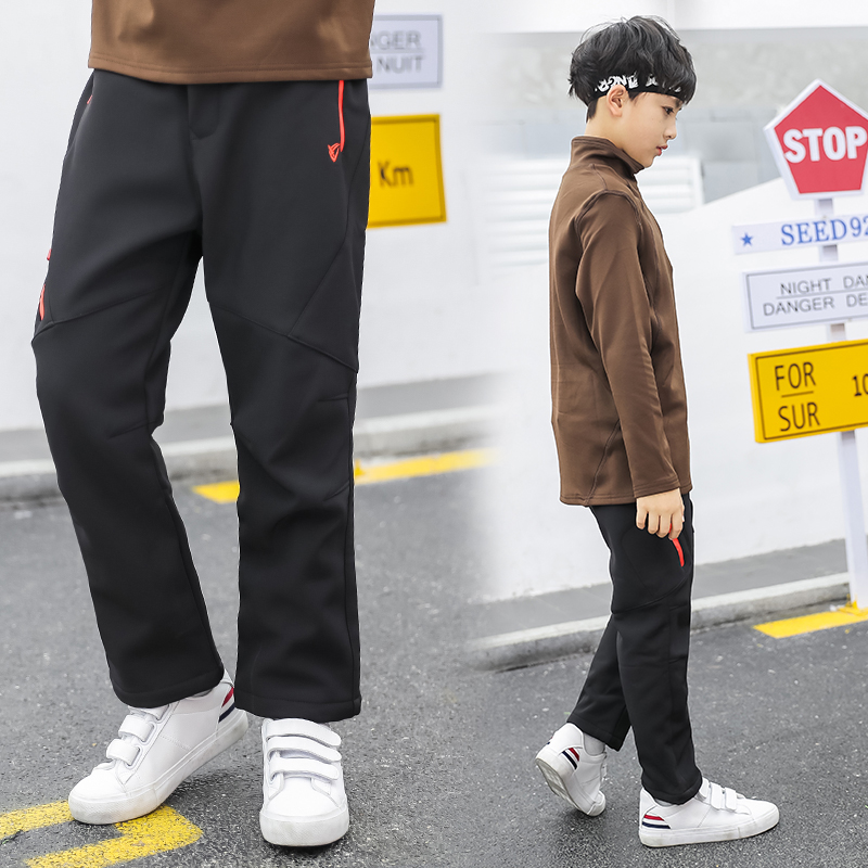2019秋冬季新款儿童软壳裤女童男童冲锋裤防风保暖春秋户外运动裤在类目 童装/婴儿装/亲子装, 儿童户外服, 儿童软壳裤中 - 来自Buy2taobao.com提供专业的淘宝代购服务
