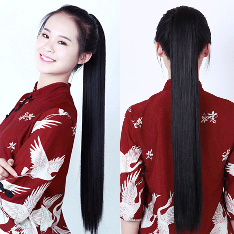 假发女长发假马尾绑带式短发直发假发马尾中长款女假发马尾辫子在类目 美发护发/假发, 假发, 马尾中 - 来自Buy2taobao.com提供专业的淘宝代购服务