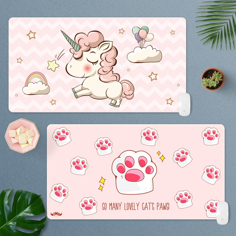 鼠标垫超大可爱女生粉色猫键盘猫咪办公桌垫750x400mm750x300mm在类目 电脑硬件/显示器/电脑周边, 电脑周边, 鼠标垫/贴/腕垫中 - 来自Buy2taobao.com提供专业的淘宝代购服务