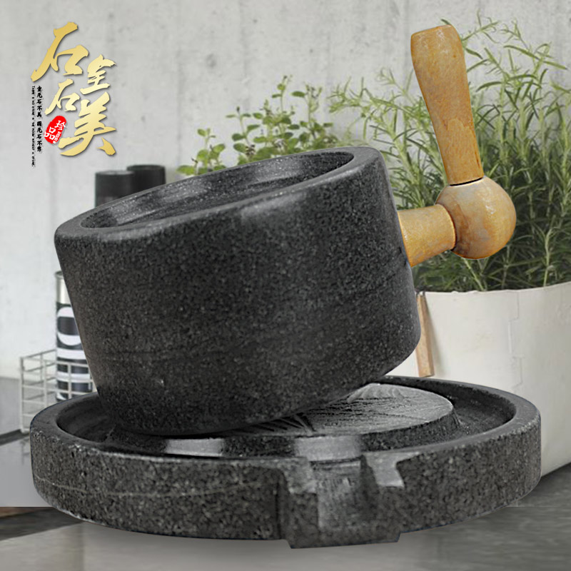 Tupper household Soybean Milk Small stone manual Stone mill Soybean Milk machine 13*20cm Stone ornamentsin the Kitchen/Cooking utensils , Kitchen Gadgets/Kitchen storage , Manual Juicer category - from Buy2taobao.com to provide professional Taobao agent buy service
