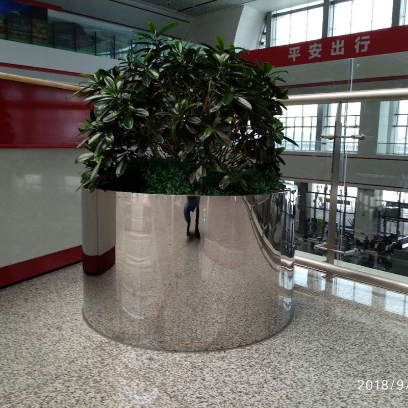 不锈钢花盆 落地大花瓶圆形 圆柱形金色花器 款式尺寸颜色定制|ruв категории Домашний быт, ваза/цветок/искусственные цветы/моделирование украшения, цветок/ваза, горшок - от Buy2taobao.com для оказания профессиональной услуги покупки агента Taobao