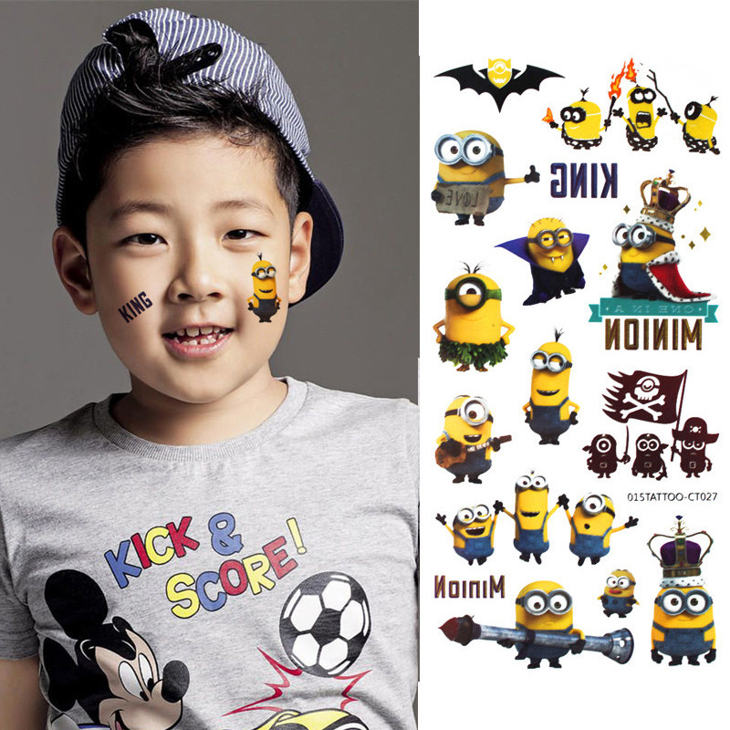 children Waterproof tattoos Sticker Thief Yellow people A birthday present Multi group small graph CT027in the Home accessories , Stickers , Other Stickers category - from Buy2taobao.com to provide professional Taobao agent buy service