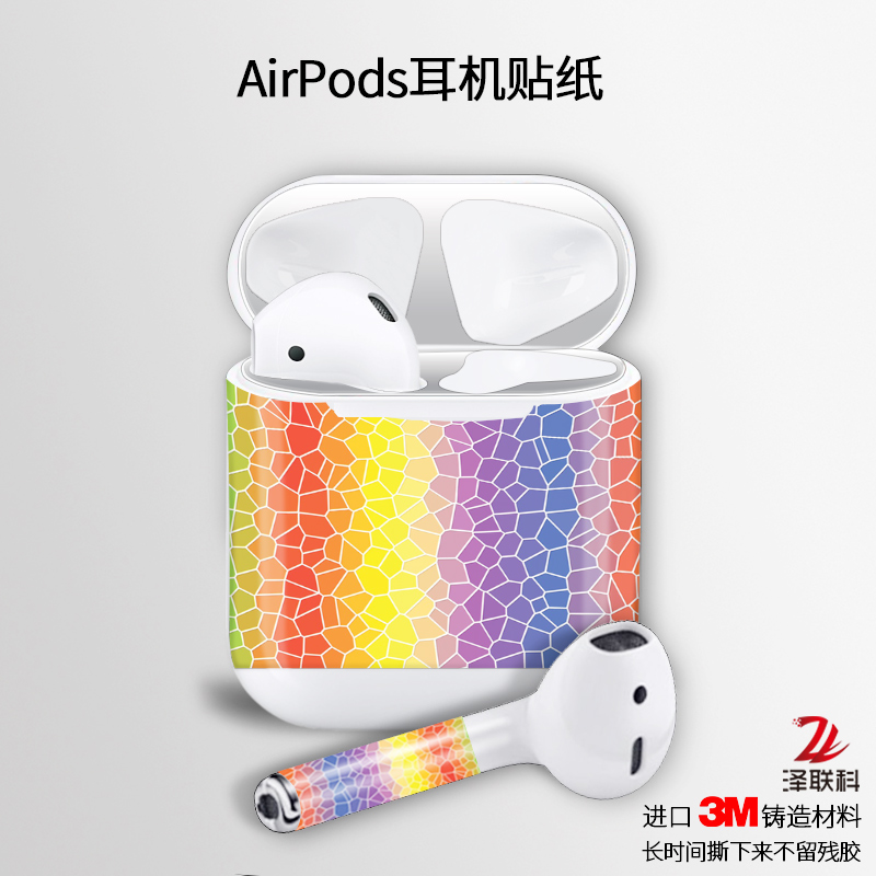 airpods贴纸AirPods2保护套壳苹果无线蓝牙耳机潮牌清洁防尘贴纸片外壳Air黑色Pods二代保护贴防铁粉金属贴膜在类目 3C数码配件, MP3/MP4配件, 耳机配件中 - 来自Buy2taobao.com提供专业的淘宝代购服务