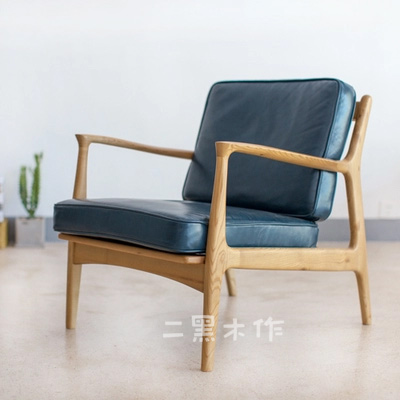 「二黑木作\/方块茶几」原创北欧风格 带储物 樱