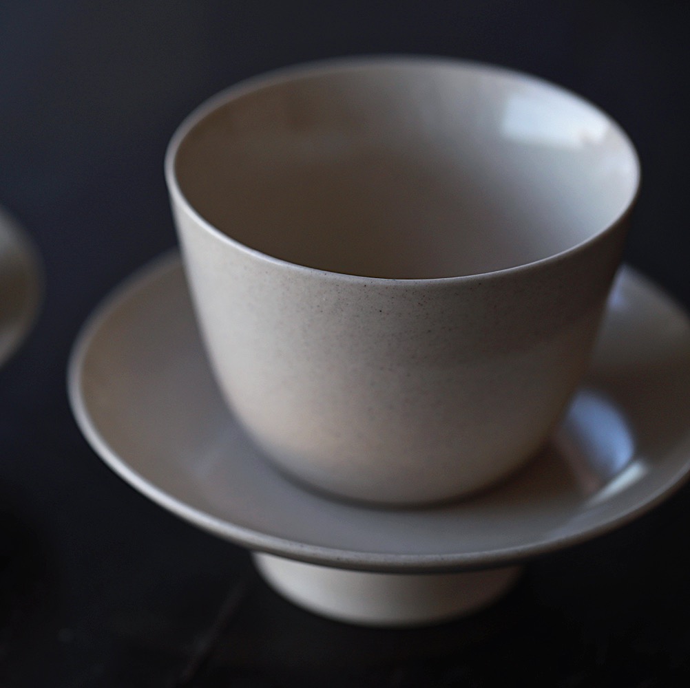 挑tea|一套有气势的品杯 隐山堂 米浆釉仿隋套杯带托品茗杯主人杯|ruв категории посуда, чайный сервиз, Садо/ноль - от Buy2taobao.com для оказания профессиональной услуги покупки агента Taobao
