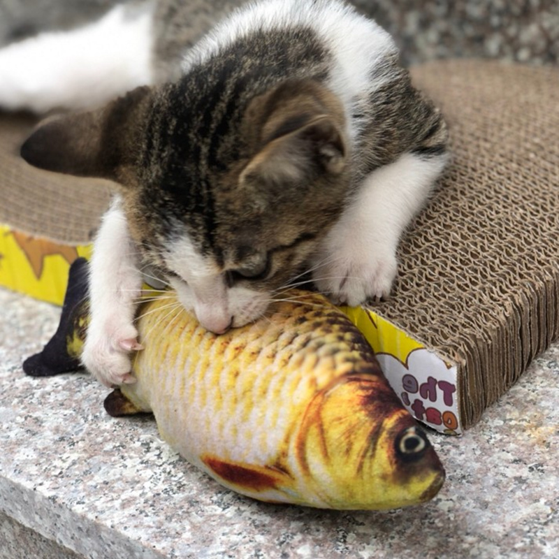 逗猫玩具鱼宠物毛绒仿真鱼抱枕鱼形猫咪玩具猫薄荷小幼猫用品包邮在类目 宠物/宠物食品及用品, 猫/狗玩具, 逗猫棒中 - 来自Buy2taobao.com提供专业的淘宝代购服务