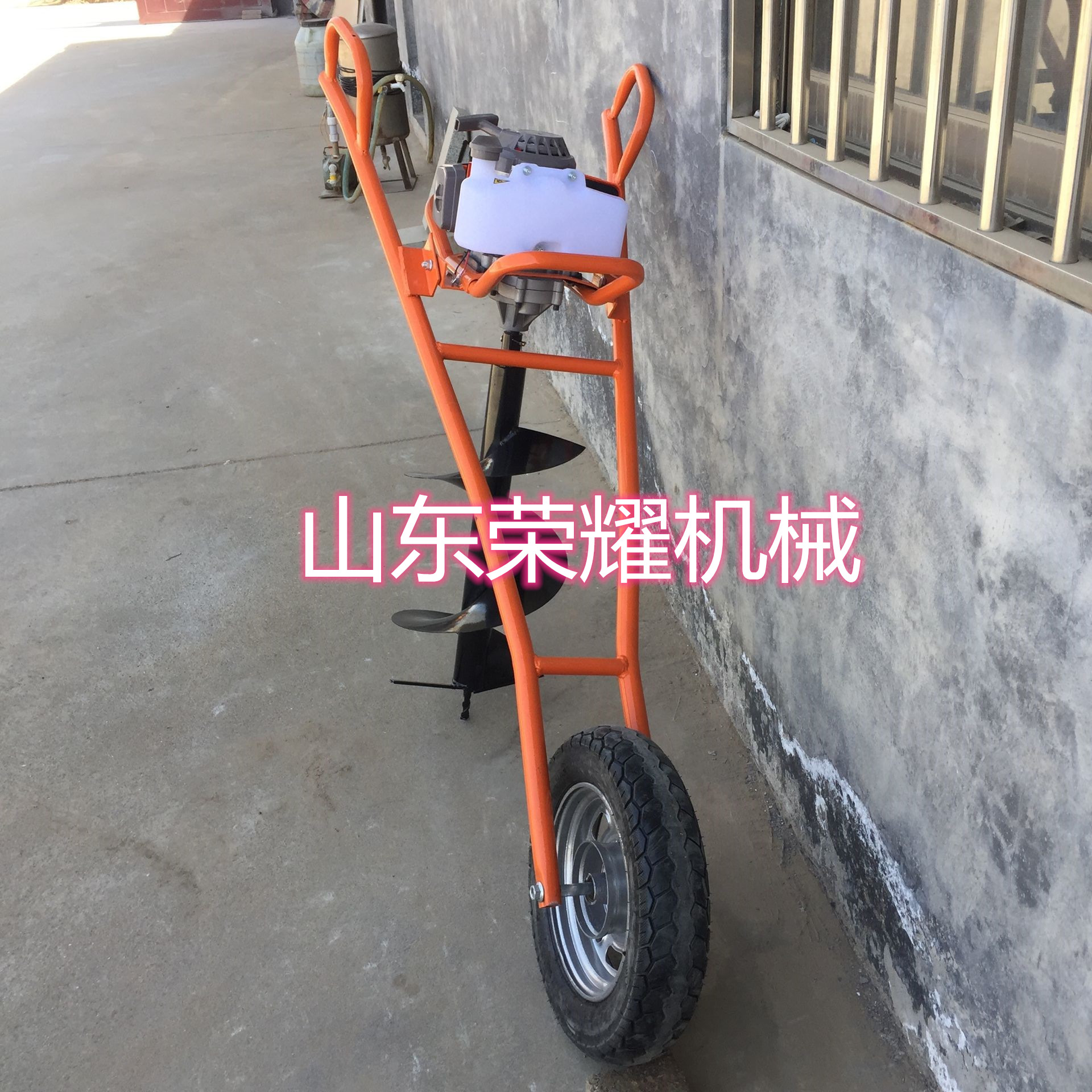 Hand driven earth auger Digging machine Hand push Digging machine Fertiliser Trolley floor drill Trolley diggerin the Agricultural Machinery/Farm tools/Plastic sheeting , Agricultural Machinery , Forestry Machinery category - from Buy2taobao.com to provide professional Taobao agent buy service