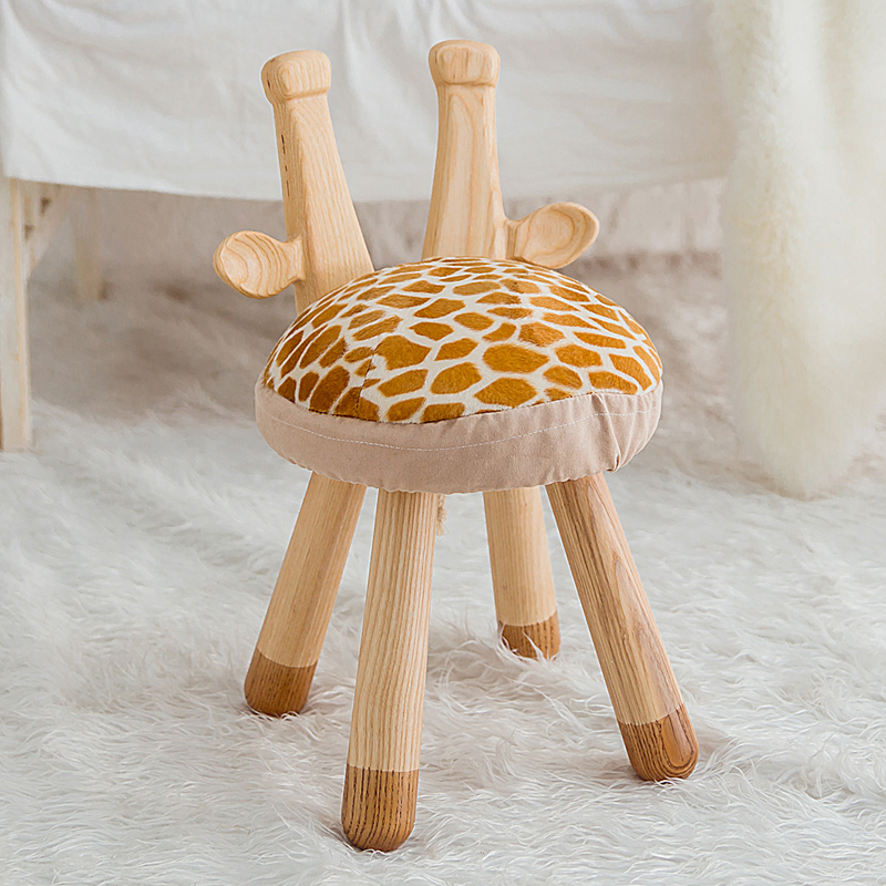 北欧实木儿童礼物凳板凳圆凳宝宝椅家用可爱小矮凳子长颈鹿凳|msdalam kategori perabot kediaman, Kerusi kelas, najis, najis kanak-kanak - dari Buy2taobao.com untuk memberikan perkhidmatan ejen Taobao profesional membeli