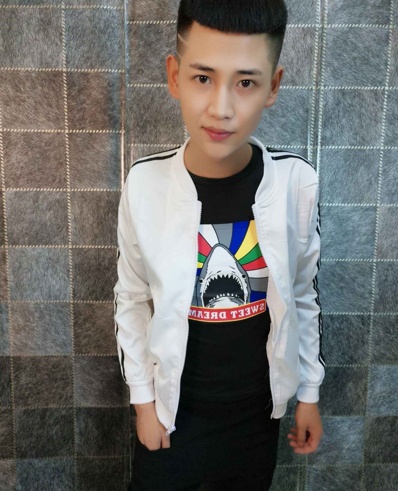 社会精神小伙外套男修身秋季快手红人夜店潮流网红同款夹克棒球服|ruв категории Мужская одежда, пиджак - от Buy2taobao.com для оказания профессиональной услуги покупки агента Taobao