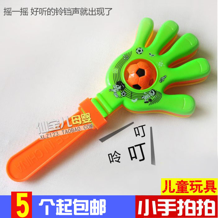 厂家直销 宝宝儿童拍手器/手拍掌摇铃式铃铛音乐/中号拍拍手/小手|msdalam kategori Toy/bayi/teka-teki/blok bangunan/model, mainan lain - dari Buy2taobao.com untuk memberikan perkhidmatan ejen Taobao profesional membeli